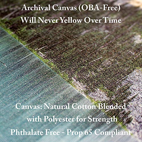 Kansas City Skyline Blue By Michael Tompsett, 16X24-Inch Canvas Wall Art