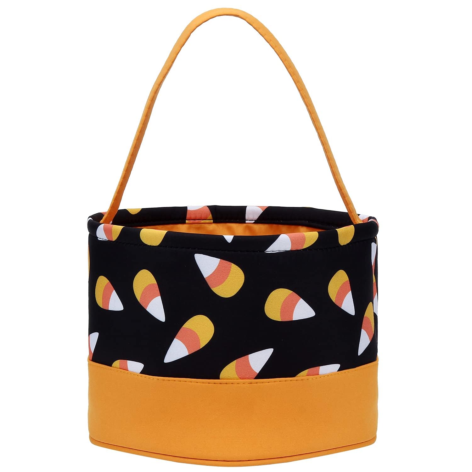 Halloween Candy Basket Halloween Trick Or Treat Bags Halloween Candy Buckets Fabric Gift Bags Halloween Parties(Candy)