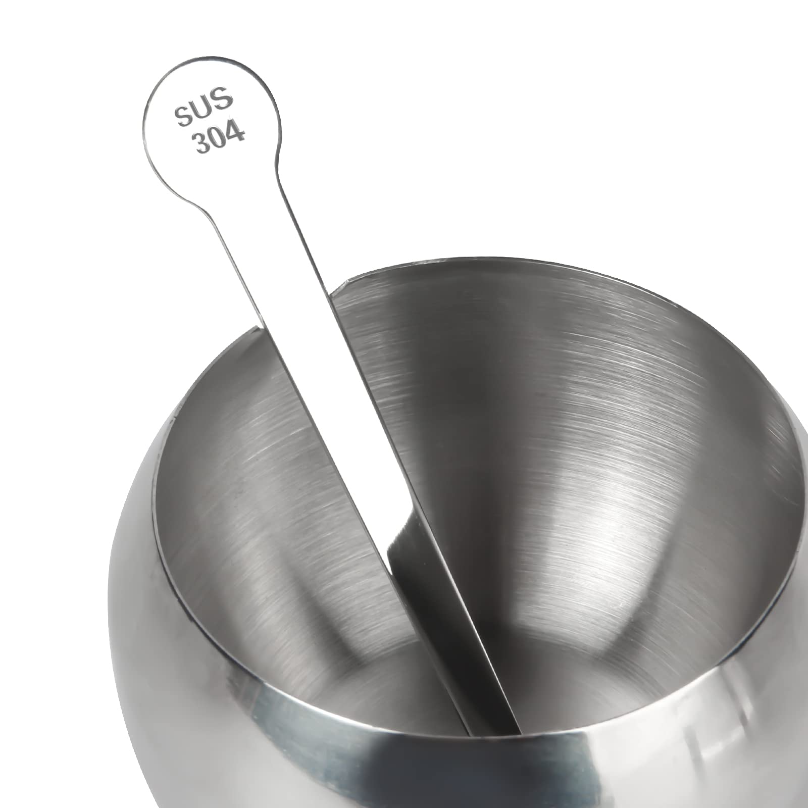 Asika Sugar Bowl, Stainless Steel Sugar Pot With Clear Lid And Spoon, Drum Shape Small Condiment Container For Home And Kitchen,