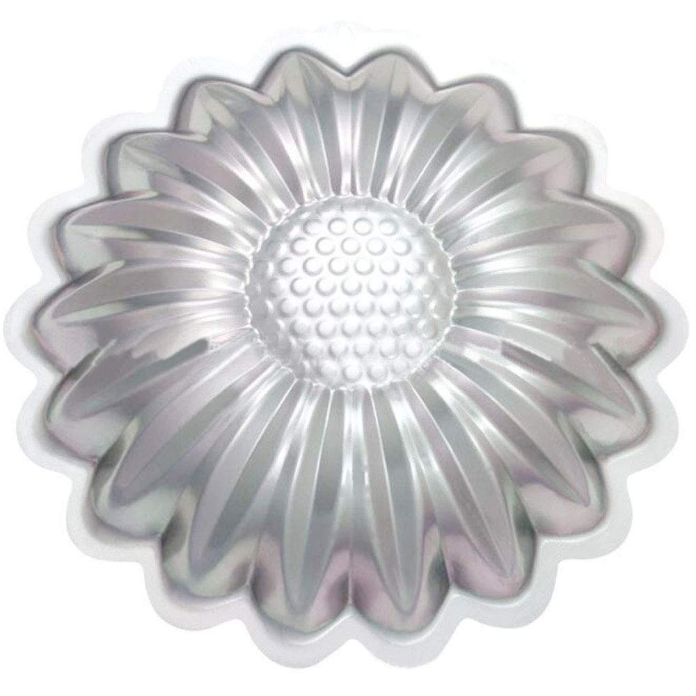 Syhl Sun Flower Cake Pan, Kids 3D Birthday Cake Pan, Aluminum Alloy Cake Molds Nonstick Baking Tools.