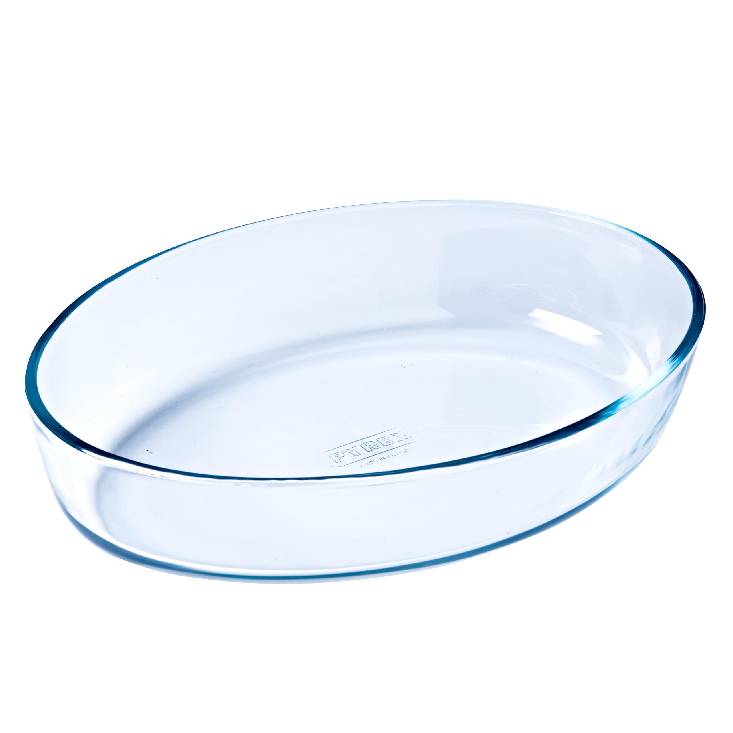 PYREX, Ideal Airfryer, Oval Oven Dish, Resistant Borosilicate Glass, 21 x 13 cm, Homogeneous Baking