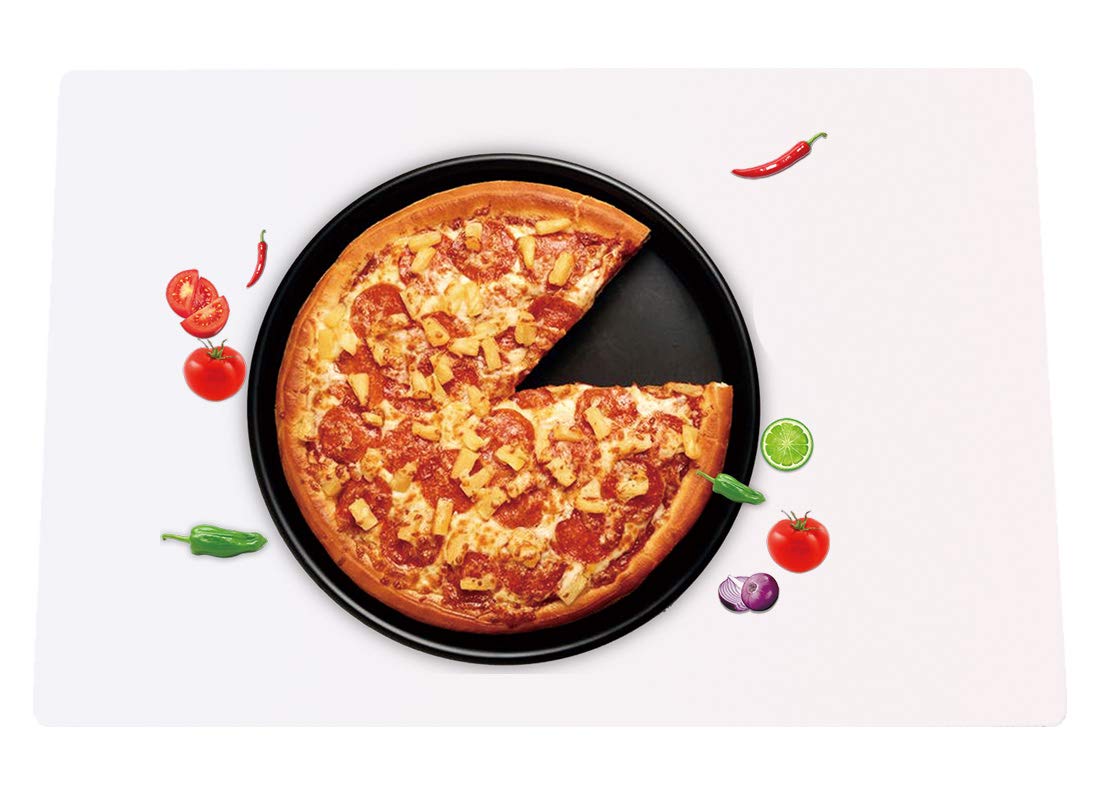 Kimtin Food Grade Nonstick Silicone Pastry Mat,Countertop Protector, Kitchen Counter Mat,Heat Resistant,Washable,Table Mat,Size