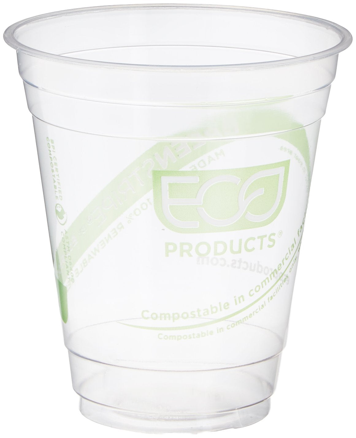 Eco-Products Ecoepcc12Gspk Greenstripe Cold Cups, Compostable Plastic Pla (Pack Of 50)