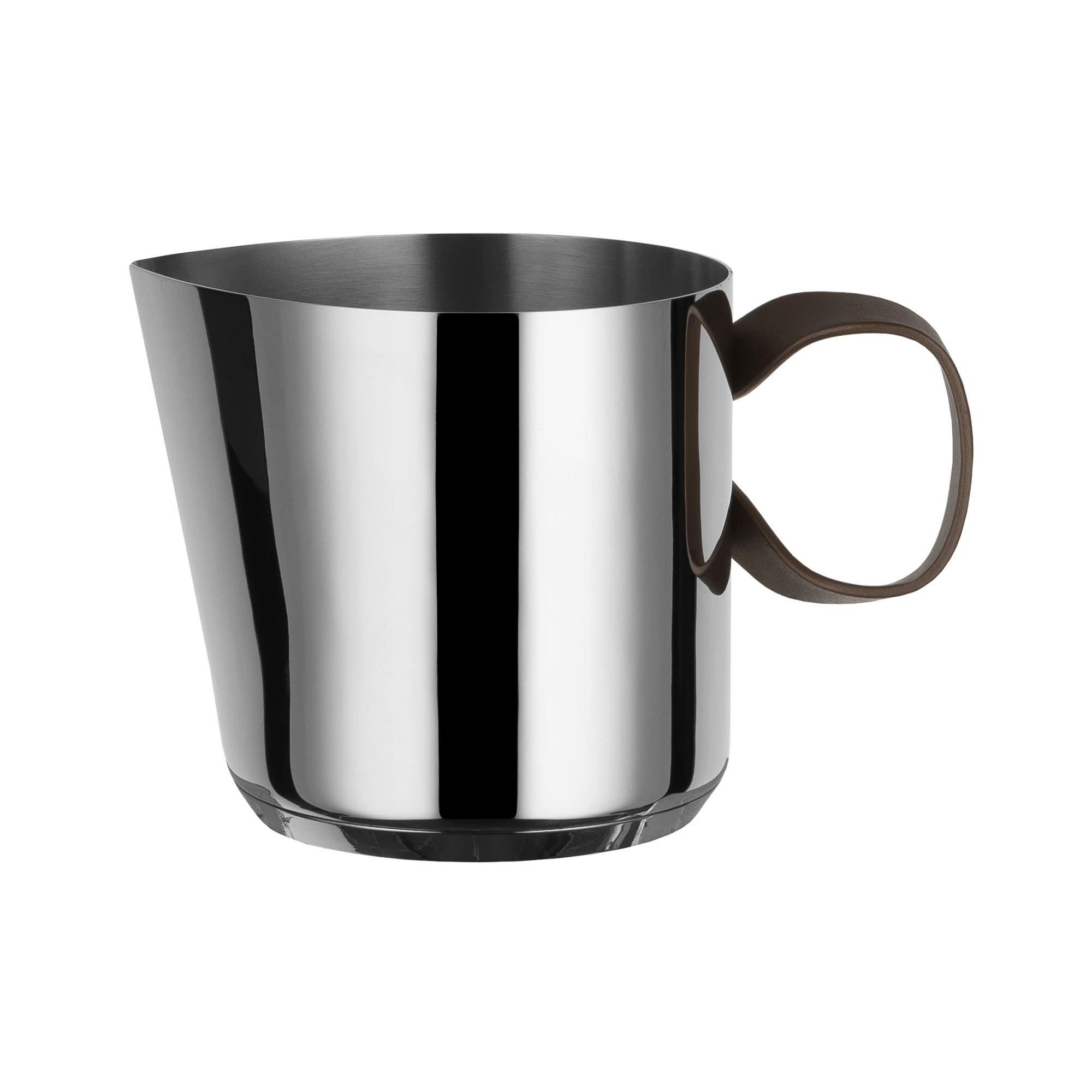 Alessi Edo Milk Boiler, Steel,Brown