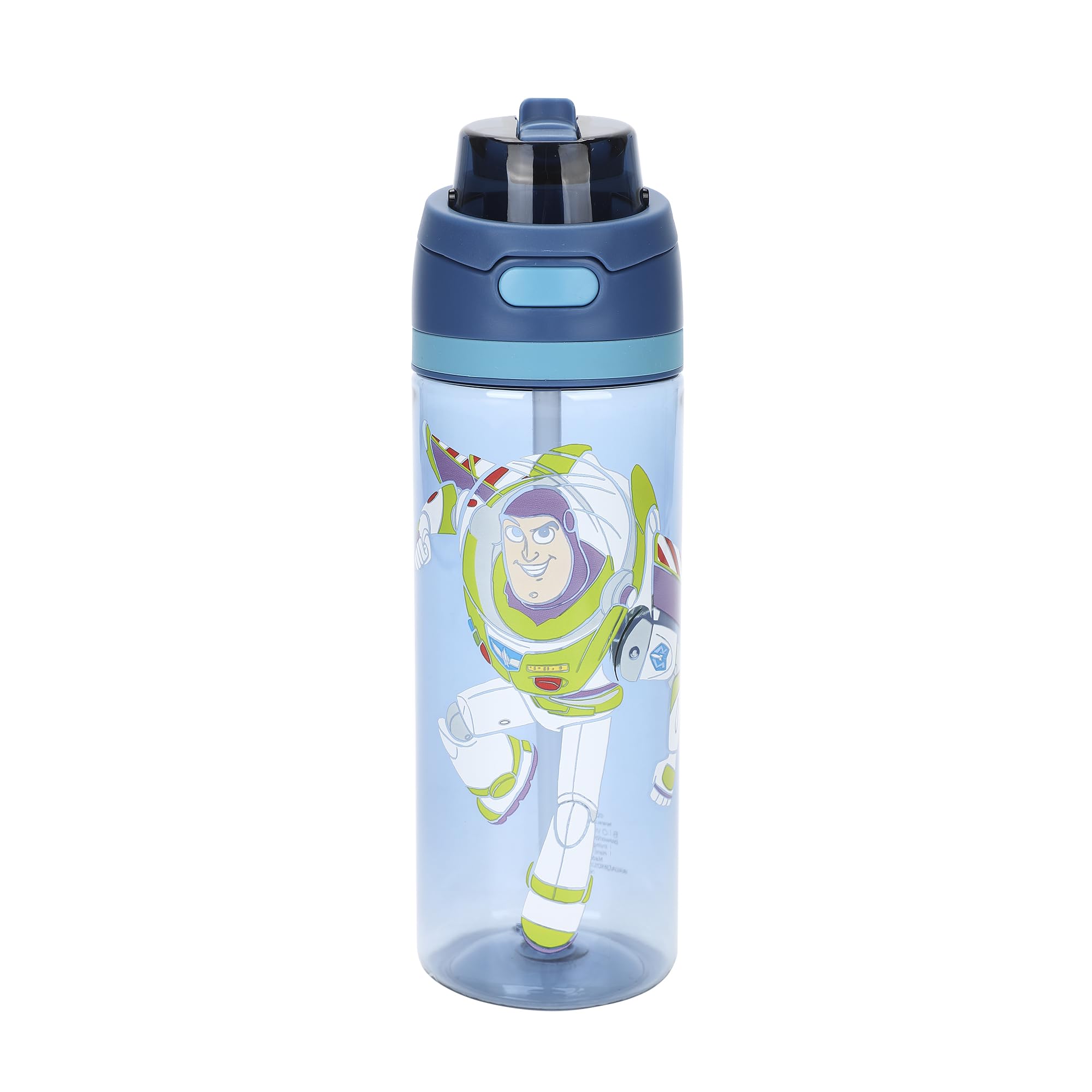 Bioworld Toy Story Buzz Lightyear 24 oz Navy Blue Plastic Water Bottle