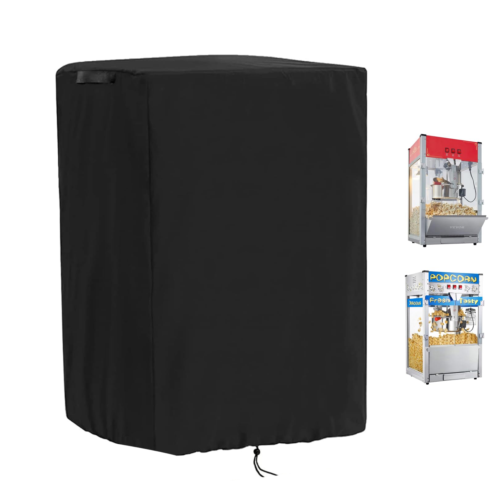 Rilime Popcorn Machine Cover Compatible with GREAT NORTHERN- Waterproof 420D Popcorn Cart Cover,Dustproof Popcorn Maker Cart Cov