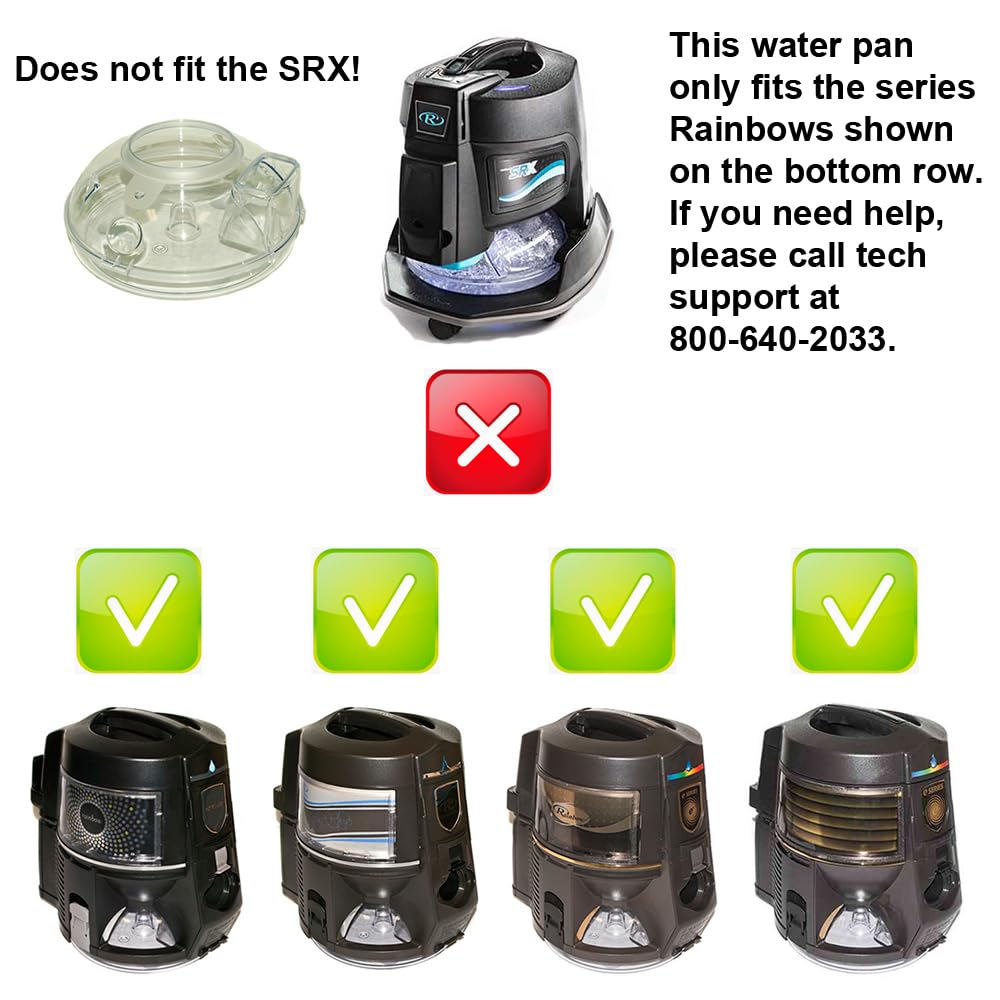 RAINBOW Genuine 2 1/2 Quart Water Pan (Basin), Fits Models E2 Type 12 and E-2 (eSERIES)