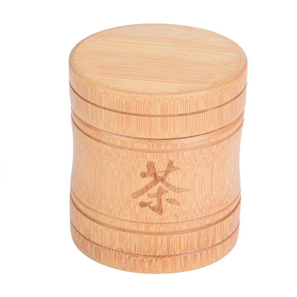 Fdit Tea Jar Portable Lightweight Organic Container Canister Tea Storage Box With Lid