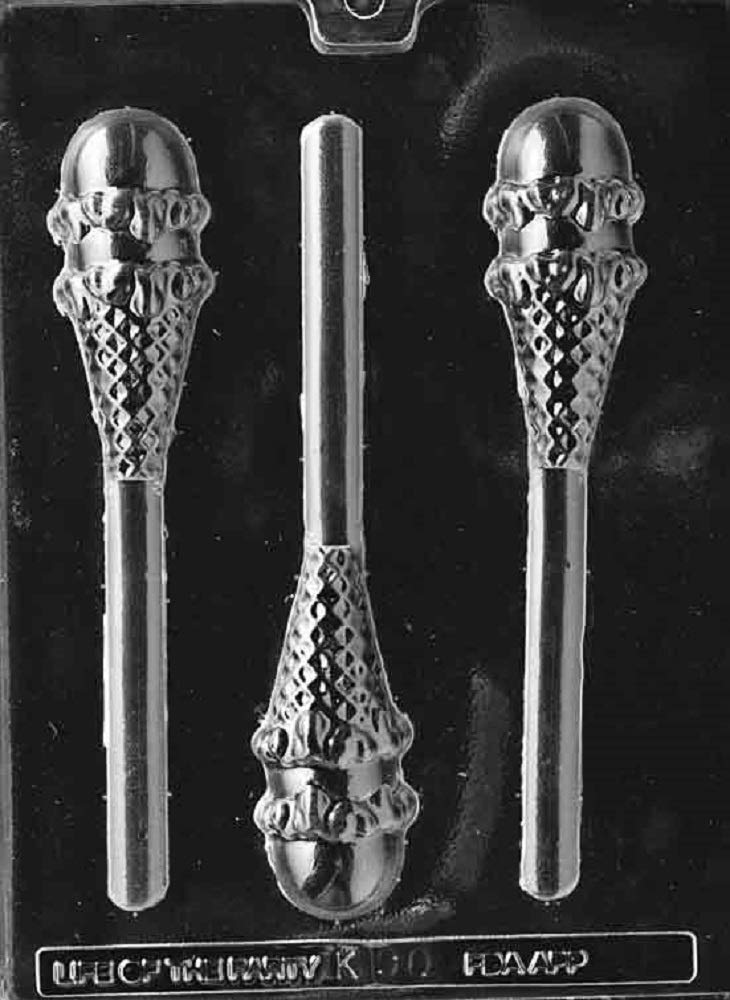 Grandmama'S Goodies K090 Ice Cream Cone Pretzel Lollipop Lolly Chocolate Candy Soap Mold With Exclusive Molding Instructions  (3