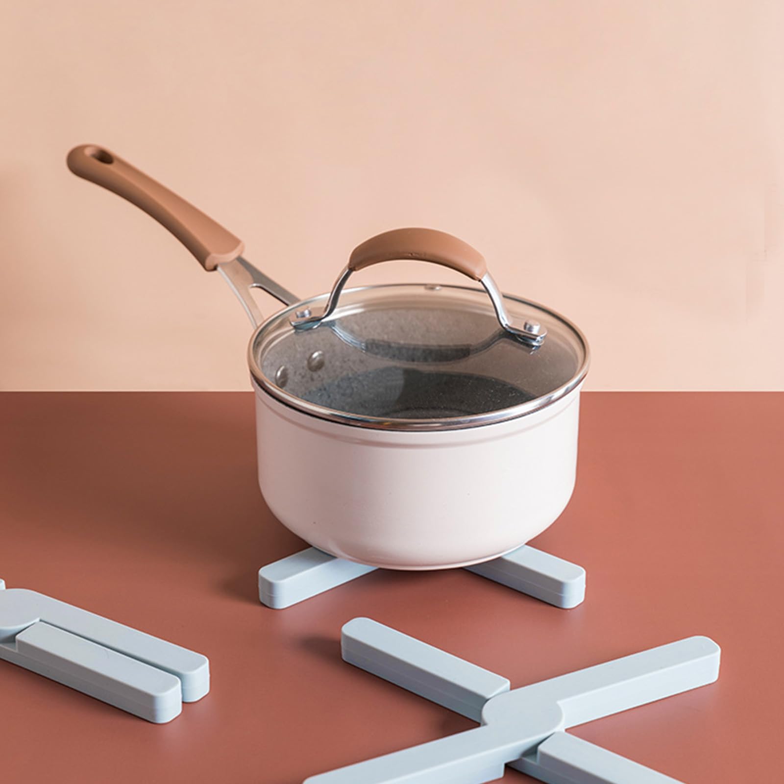 3 Pcs Trivet For Hot Pots And Pans, Silicone Trivets Set For Dishes And Iron, Kitchen Trivet For Dishes Decrative, Silicone Pad