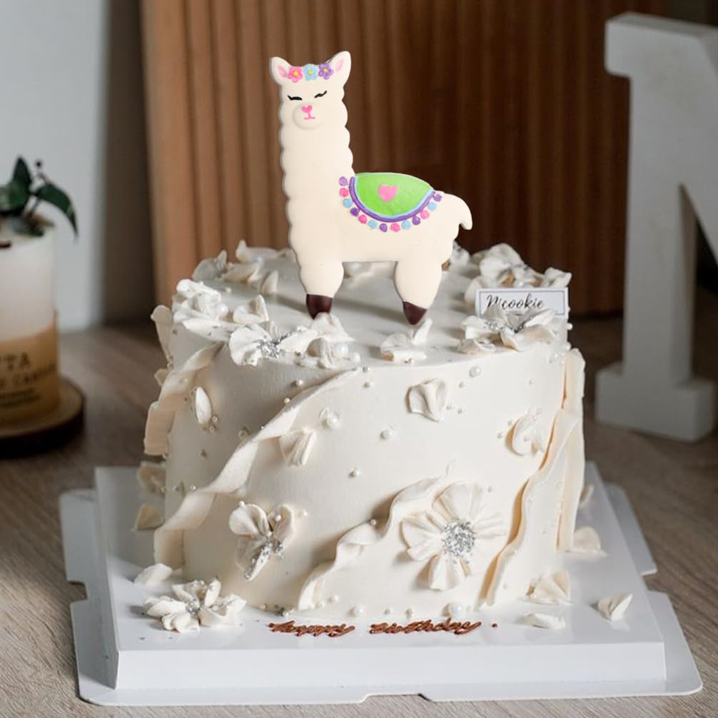 Llama Fondant Silicone Molds Sugarcraft Cake Decorating, Cupcake Topper, Polymer Clay, Epoxy Resin Art