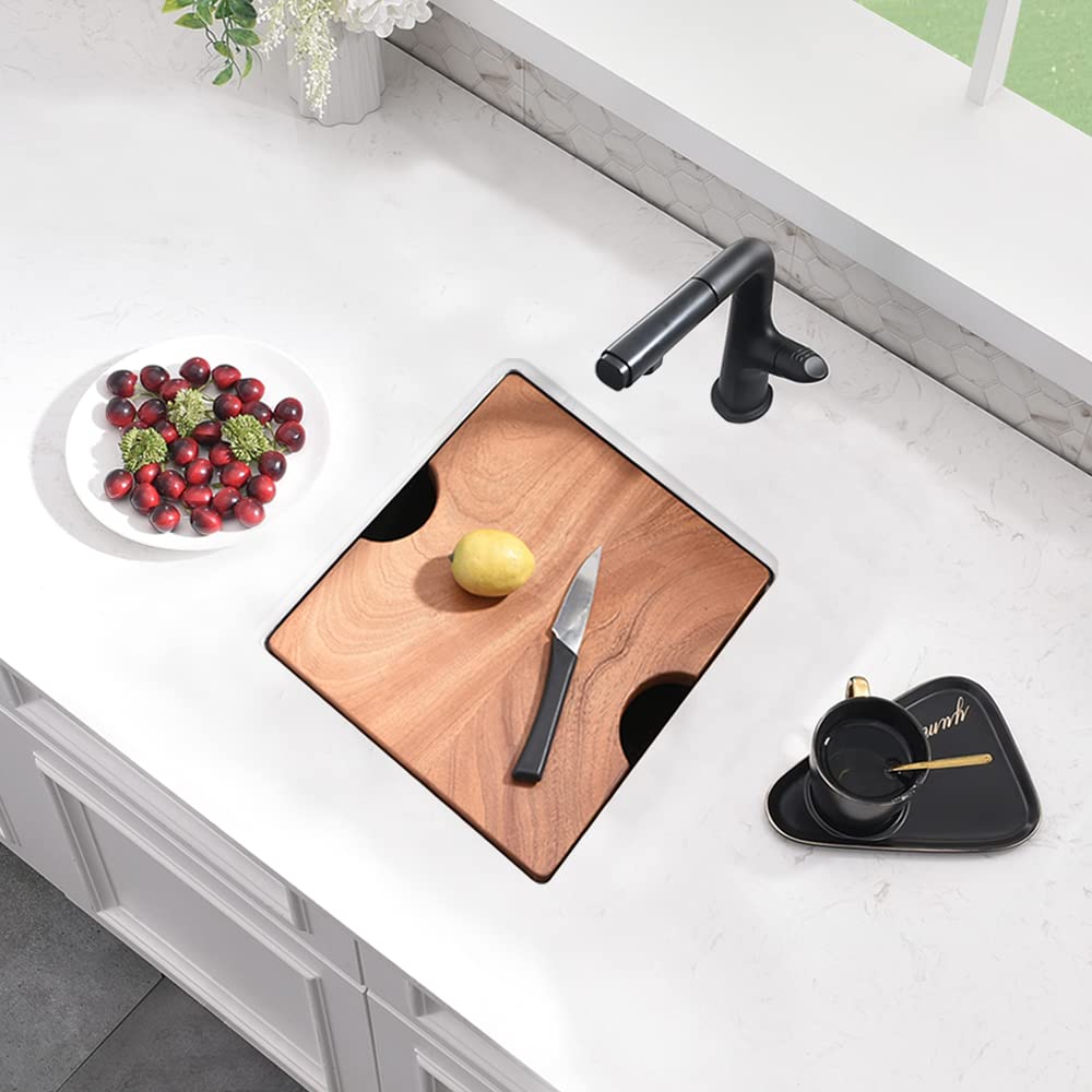 12 Inch Undermount Bar Sink Workstation, Boomhoze 12 X 15 Stainless Steel Kitchen Bar Sink Wet Bar Prep Sink Single Bowl 16 Gaug