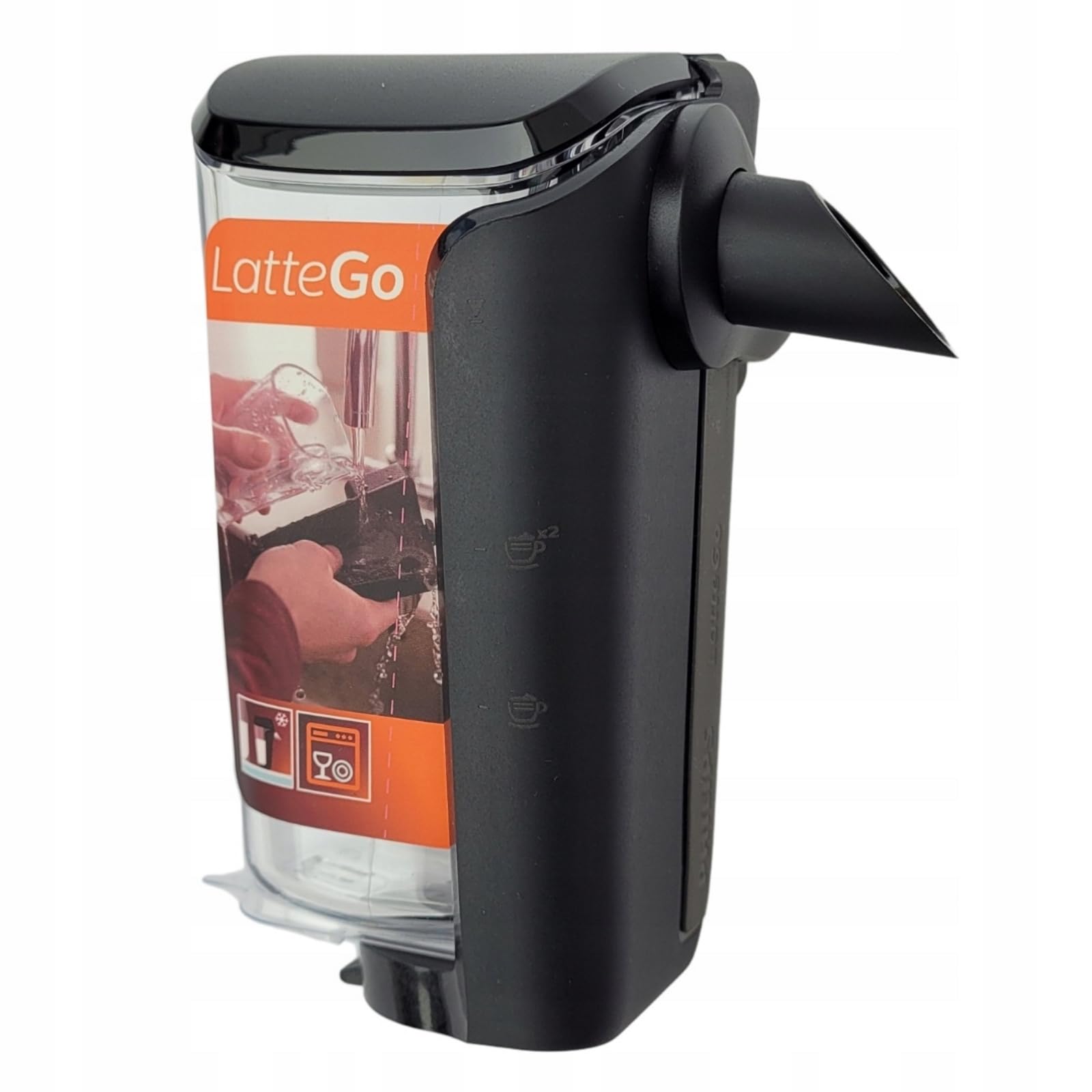 Lattego Milk container (carafe) Assembly for Philips 5000 Series - Please check compatibility Before Ordering