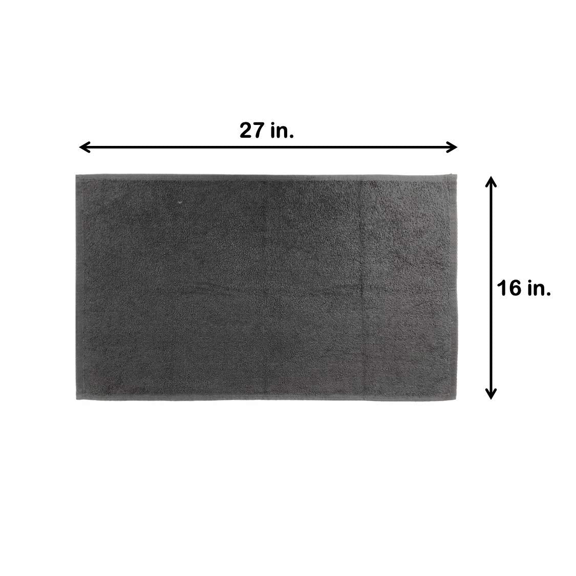 Arkwright Bleach Proof Salon Towels Bulk - Case of 180 - Highly Absorbent, 100% Cotton, Quick Dry Spa Face Towel for Hair Stylis