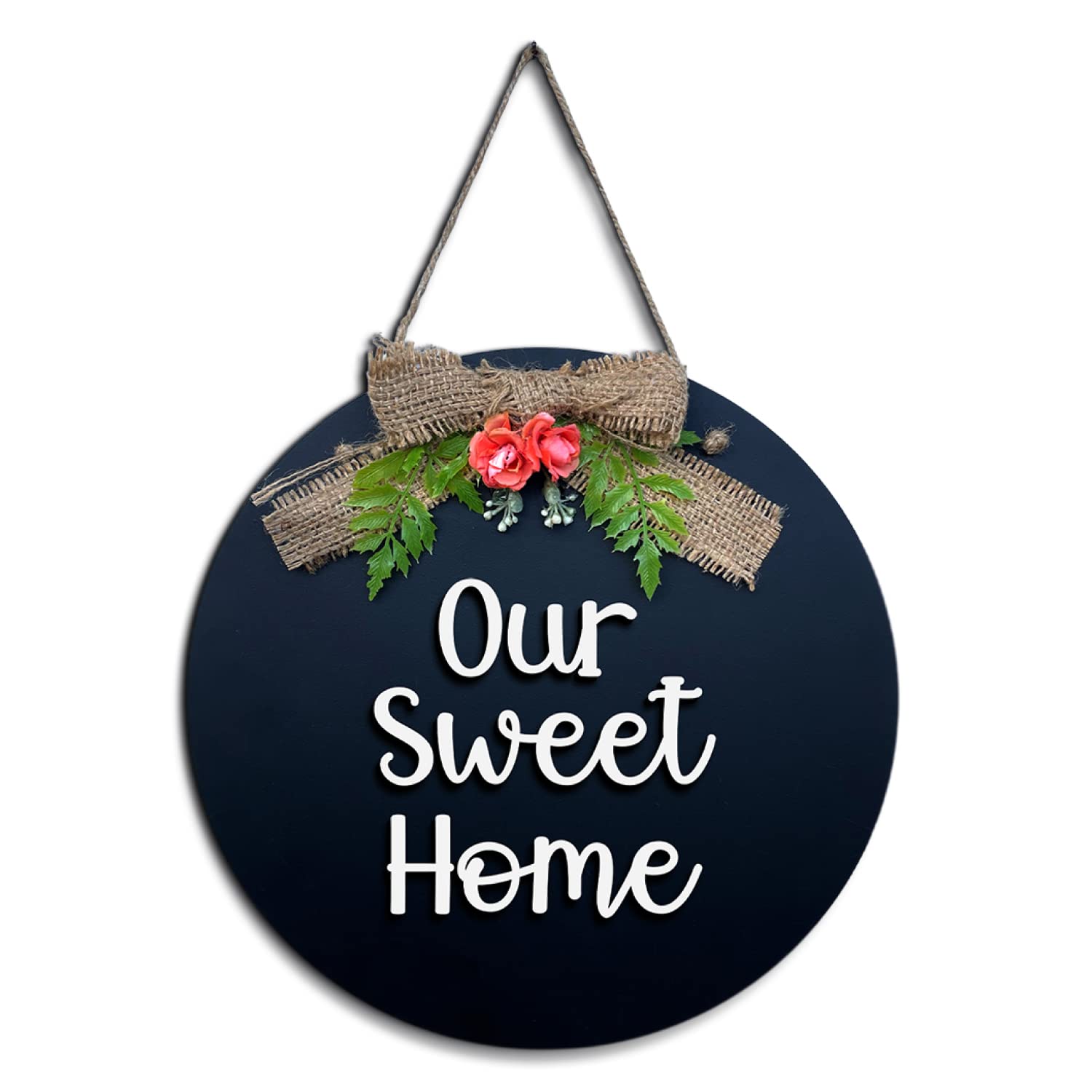Chalk My Theme Home Sweet Home Decor Wall Hanging Wooden Wall Art For Home Decoration And Gift