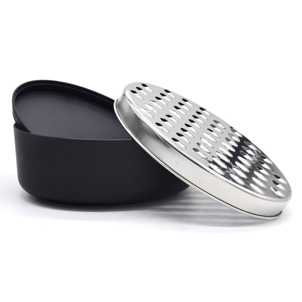 Kunovo Cheese Grater With Airtight Storage Container,Graters For Kitchen,Box Grater Cheese Shredder Lemon Zester Grater,Hand Gra