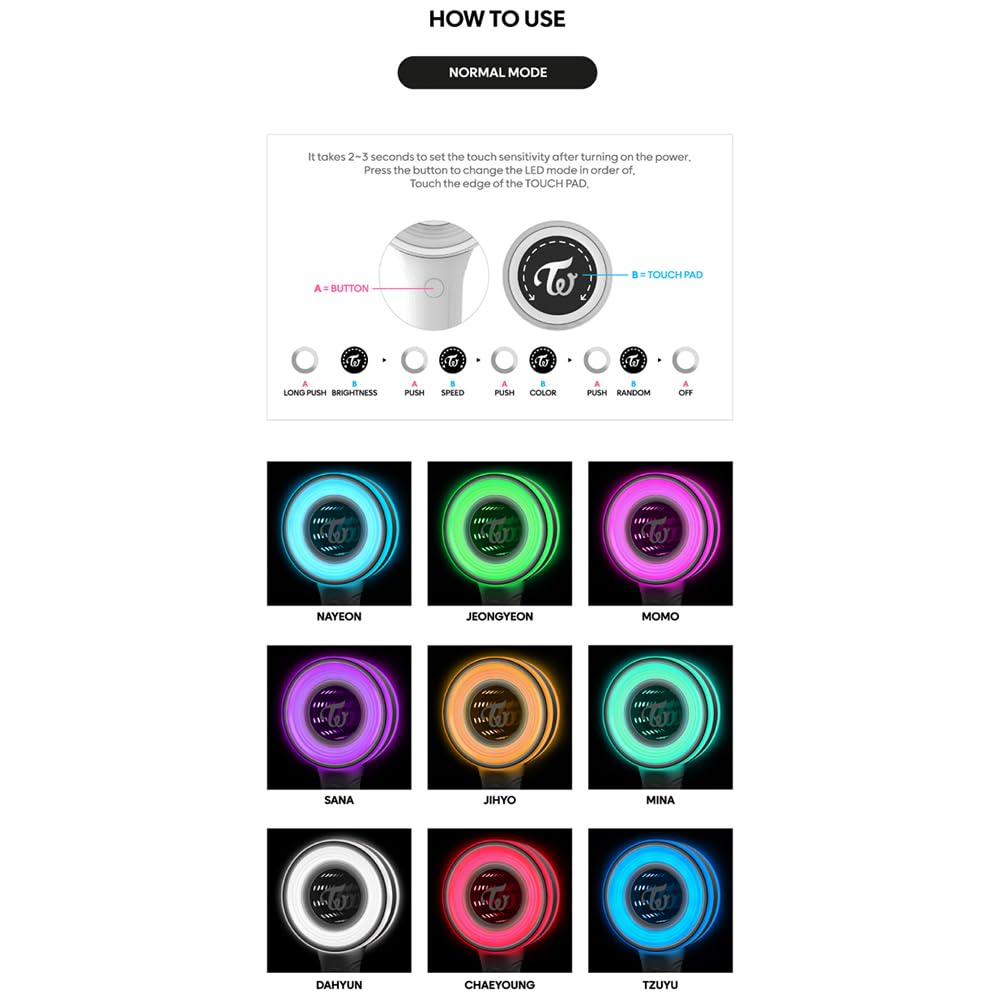 Twice - Candybong 8 Official Light Stick