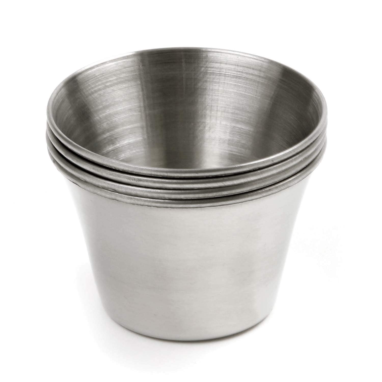 Norpro Stainless Steel Sauce Cups, Set Of 4