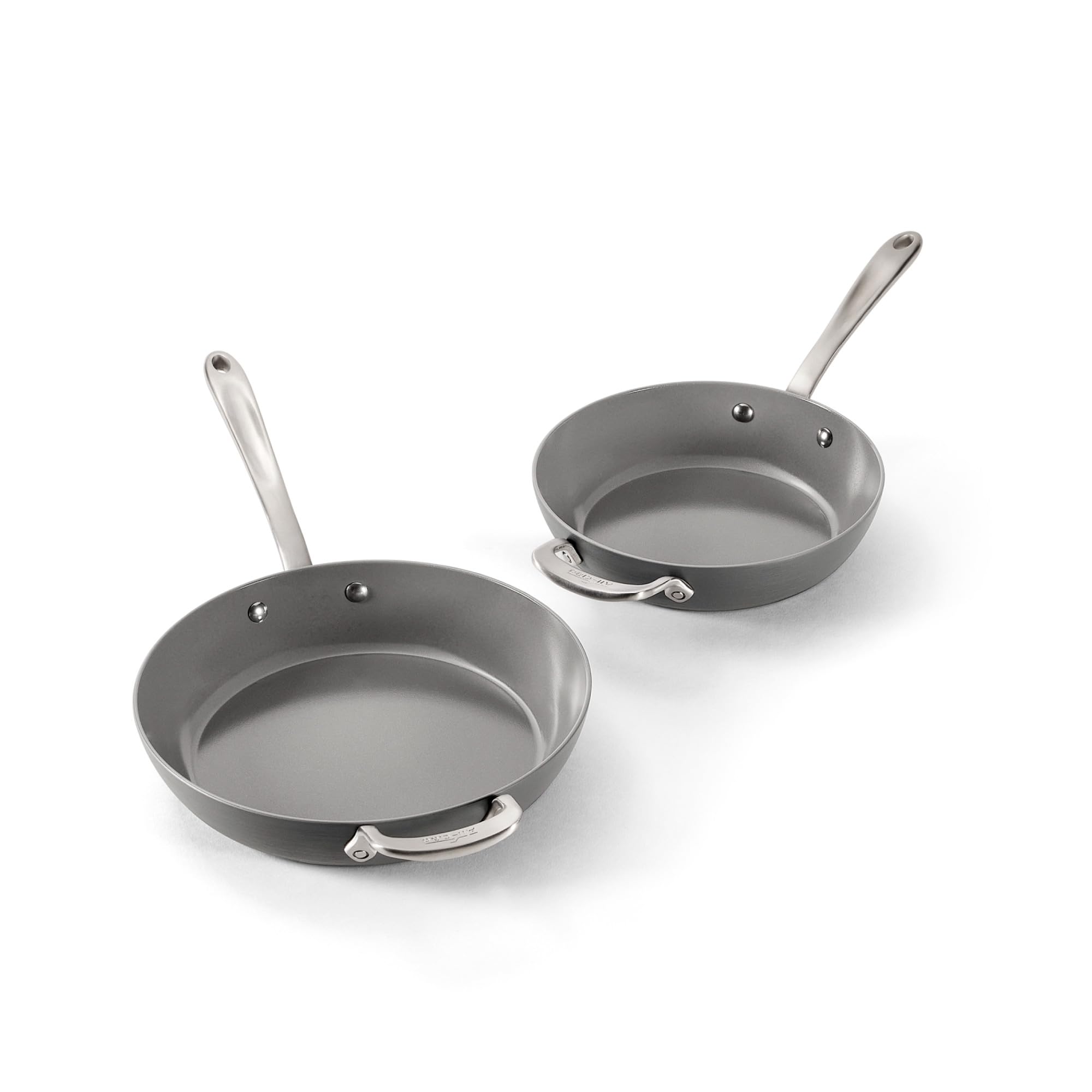 AllClad HA1 Ceramic Nonstick , 2Piece Fry Pan Set, Induction Ready