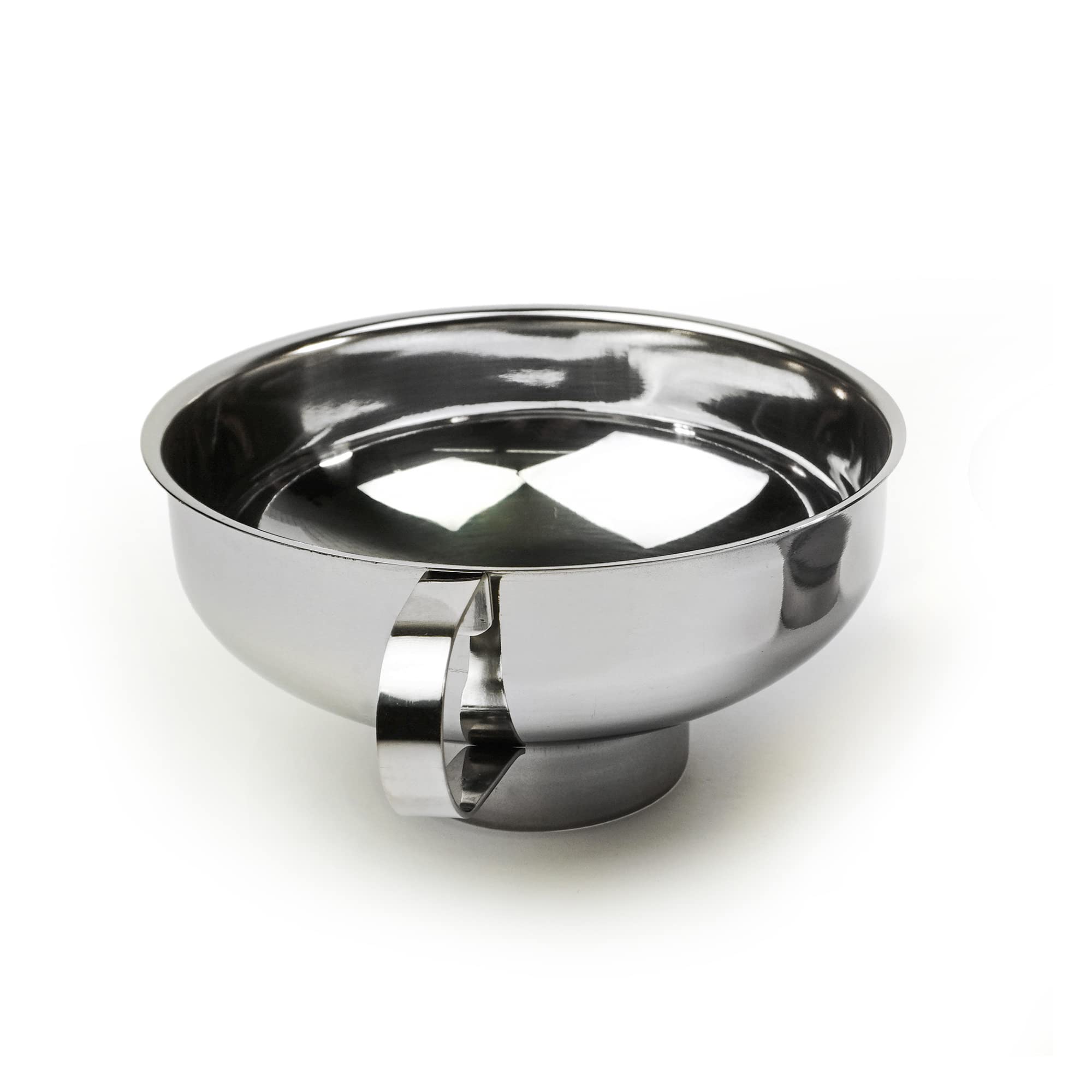 Rsvp International Endurance Canning Collection Non-Reactive 18/8 Stainless Steel, Dishwasher Safe, Funnel, 2-1/4