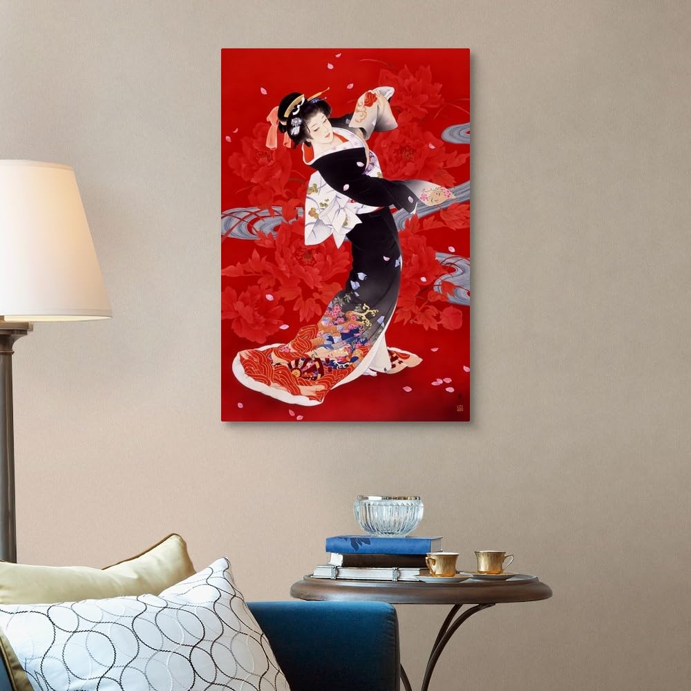 Canvas On Demand Hien Canvas Wall Art Print By Haruyo Morita, Figurative, Home Decor, Beauty Artwork, 24''X36''