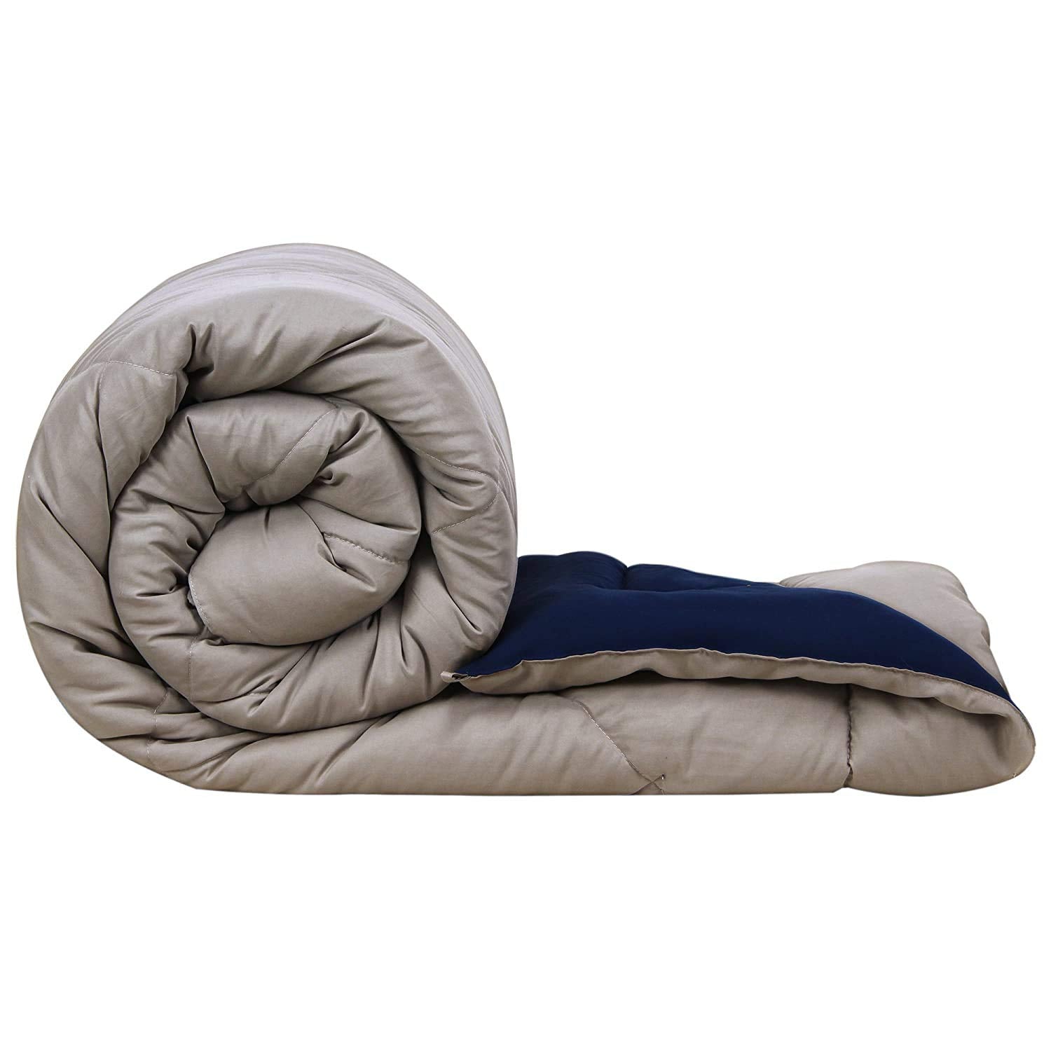 Svt Microfiber 200Tc Comforter (Single Bed_Grey & Blue)