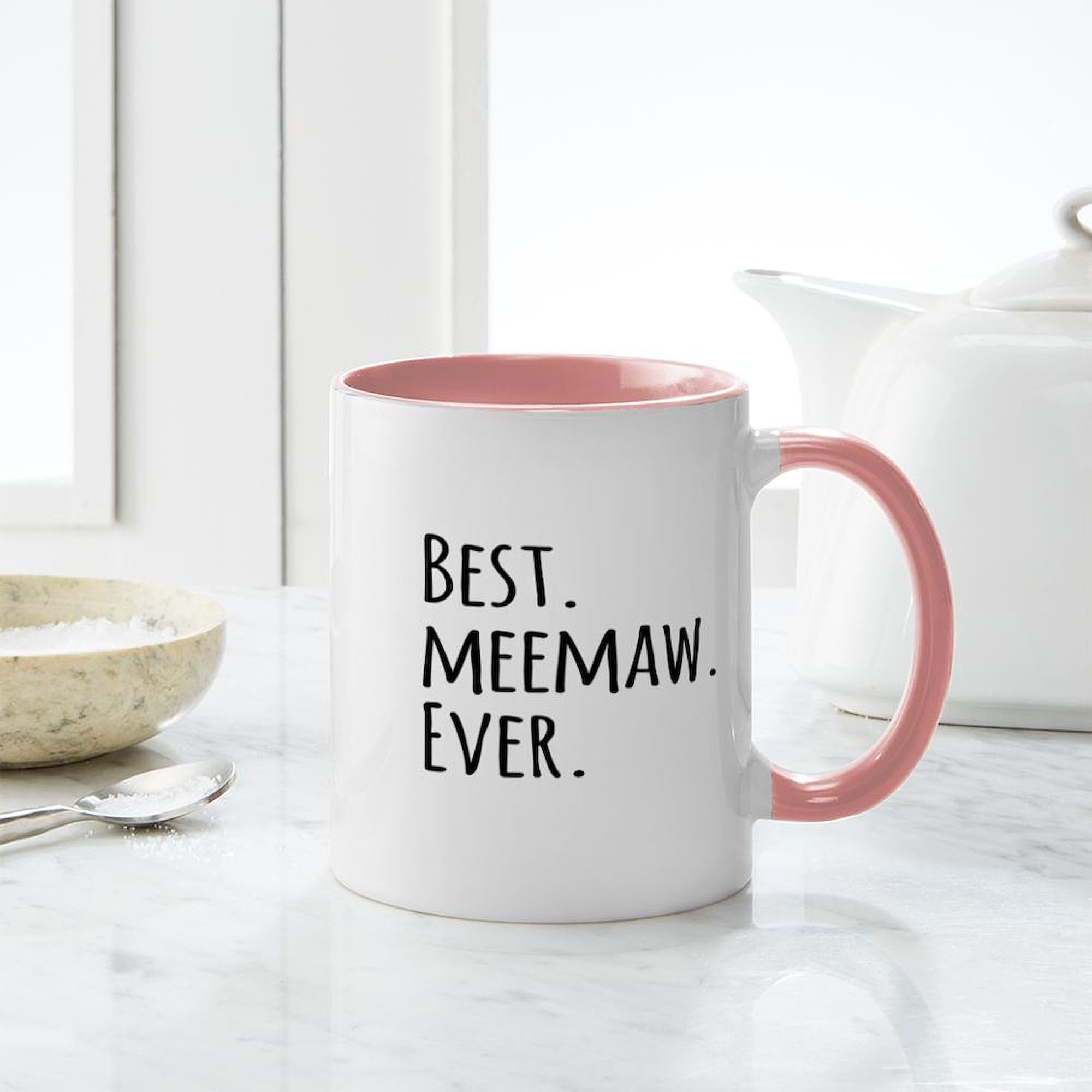 CafePress Best Meemaw Ever Mugs 11 oz (325 ml) Ceramic Coffee Mug