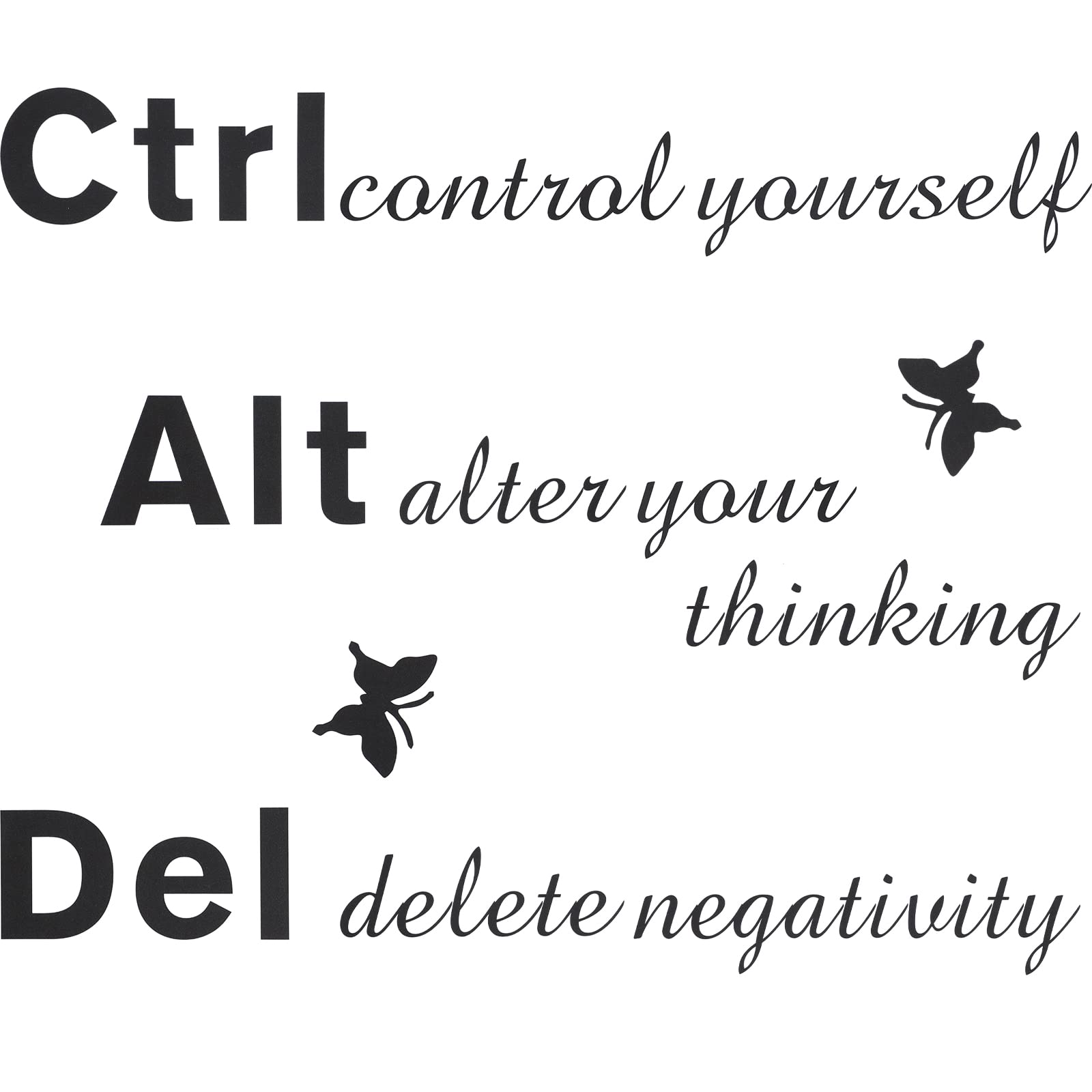 Chinco Inspirational Wall Sticker Quotes Motivational Wall Decals Vinyl Quotes Stickers Peel and Stick Positive Sayings Affirmat