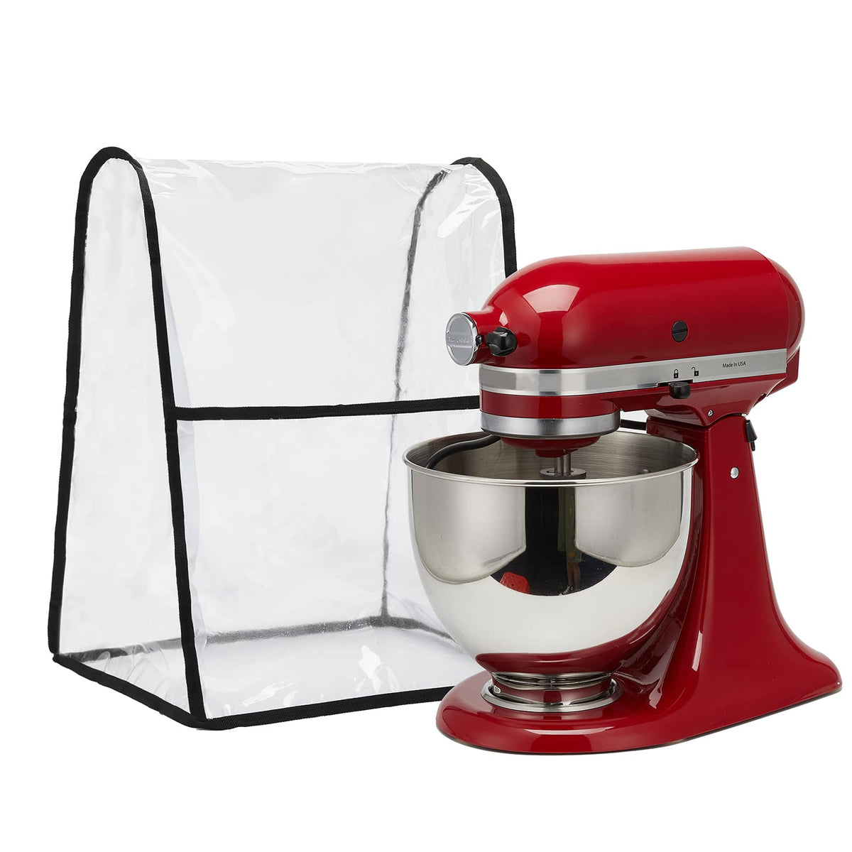 Kitchen Mixer Cover, Clear Mixer Covers, Stand Mixer Accessories, Mixer Dust Cover Fits Fits All Tilt Head & Bowl Lift Compatibl
