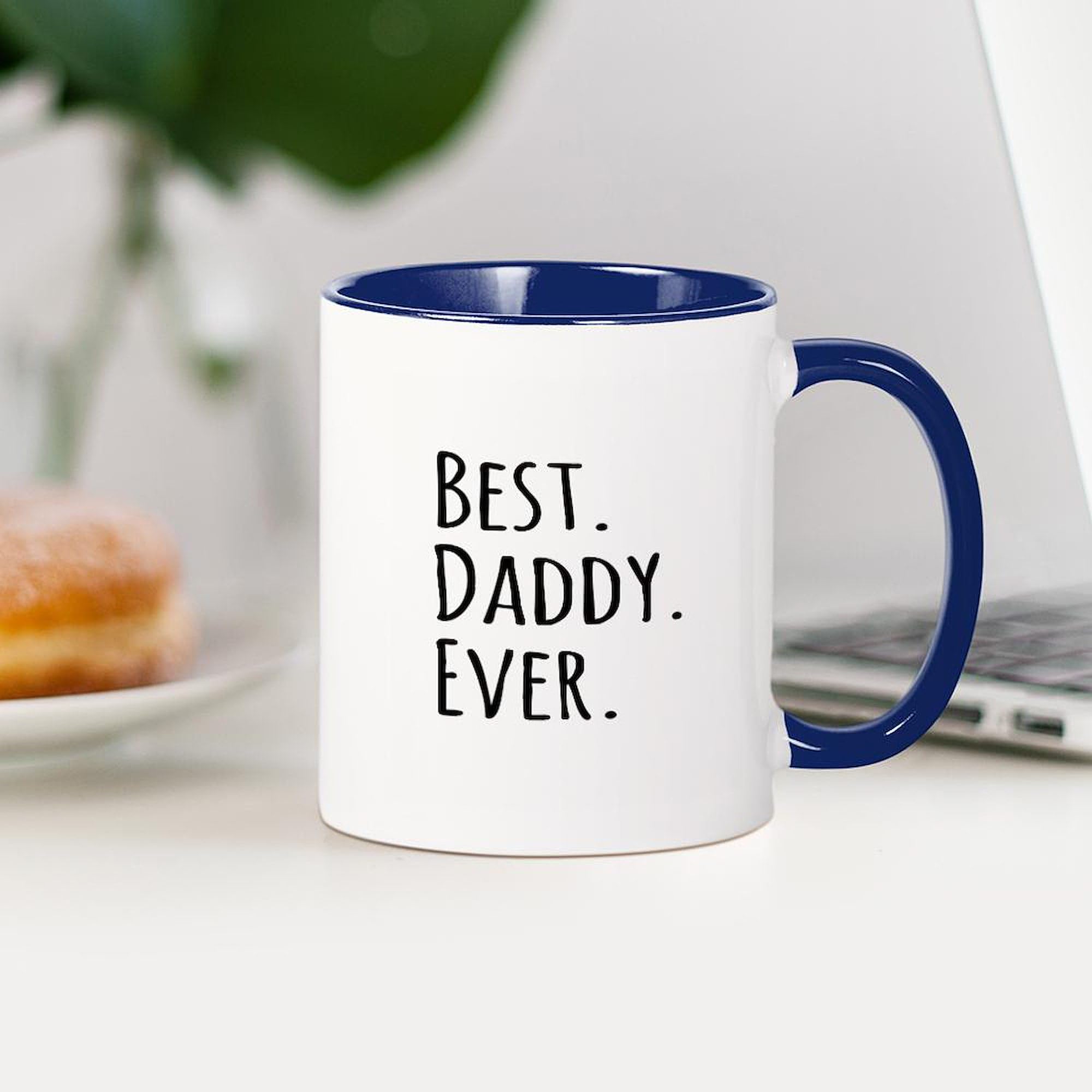 CafePress Best Daddy Ever Mugs 11 oz (325 ml) Ceramic Coffee Mug