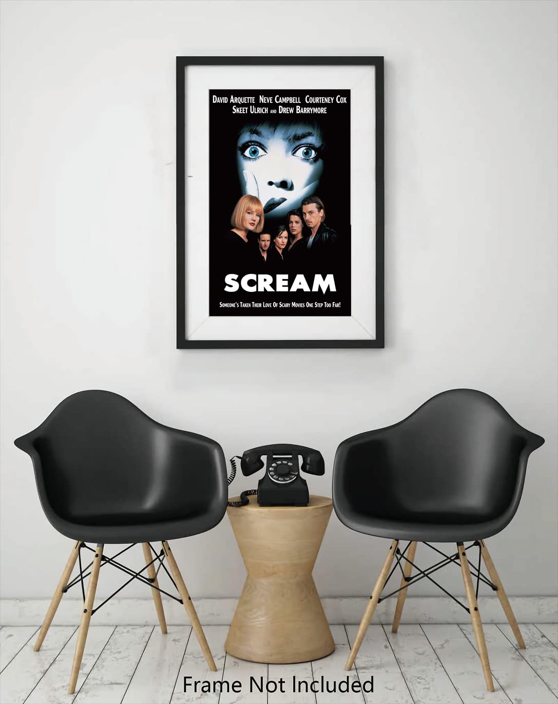 Fatcat Wall Graphics Scream - 1996 Movie Poster Frameless Gift 12 X 18 Inch(30Cm X 46Cm)-Lt-071