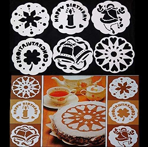 15-Pack Magnoloran Wedding Cake Stencils Cake Templates Spray Floral Cake Molds  Baking Tools  Dessert Decorating Molds