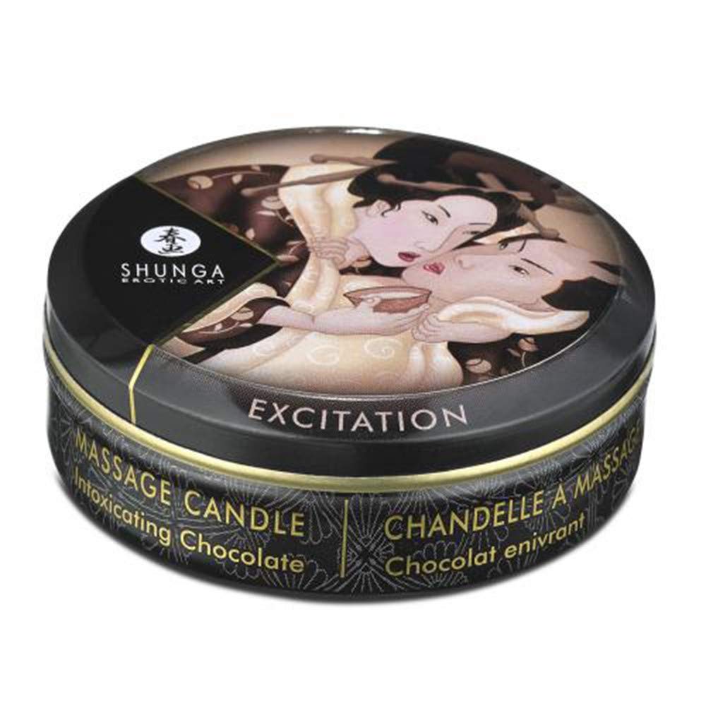 Mini Massage Candle - Excitation - Intoxicating Chocolate - 1 Fl. Oz.