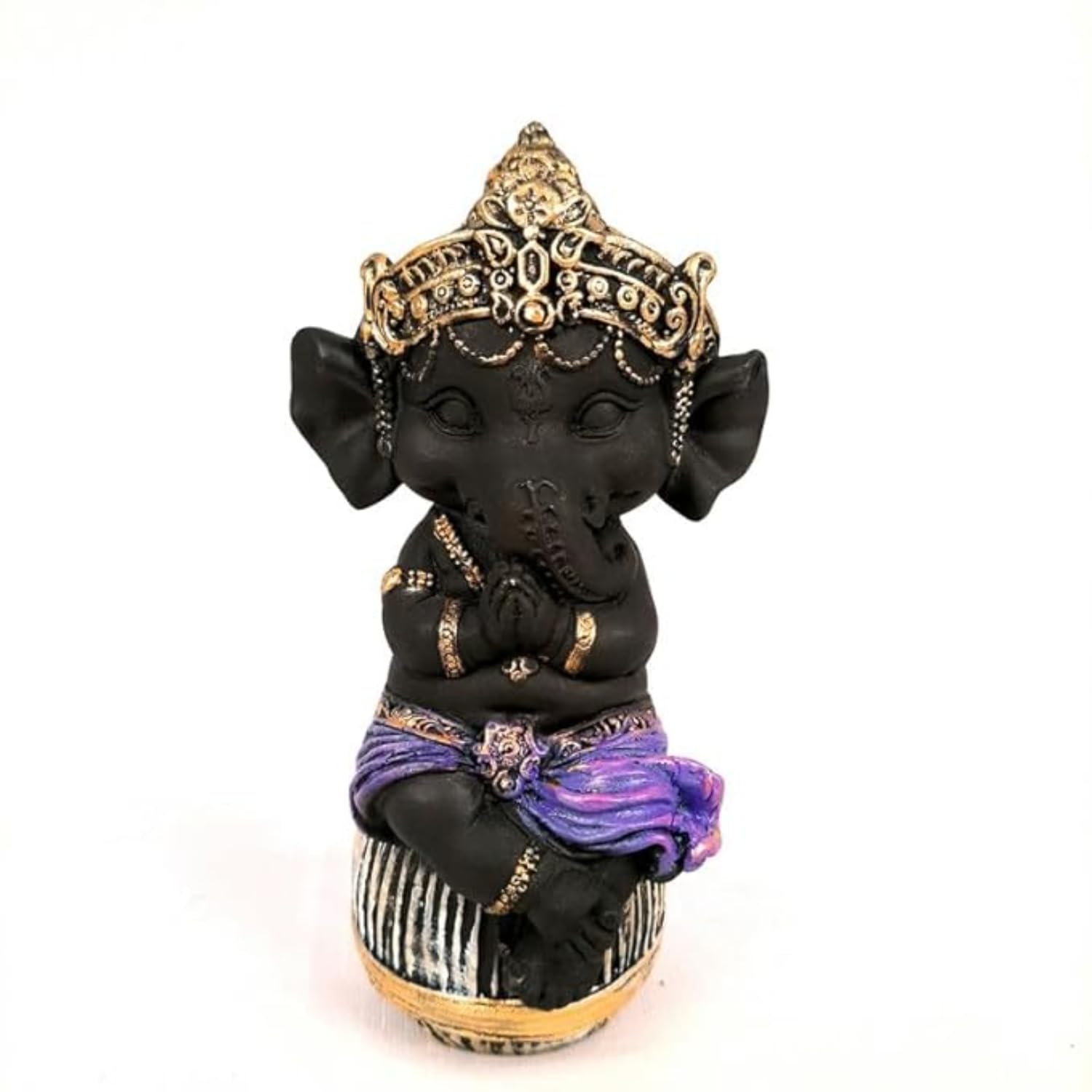 Apka Mart The Online Shop Ganesh Idol Statue | Baby Ganesha Murti - For Car, Home Decor, Pooja Room, Diwali Decoration & Gift -