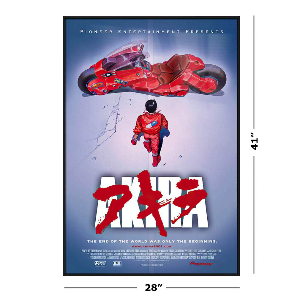 Poster Stop Online Akira 2001 - Framed Movie Poster (Regular Style) (Size 27 X 40)