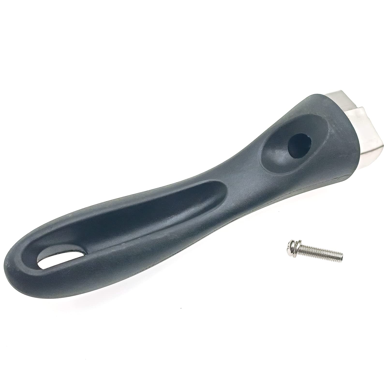 Lbtod 2 Pcs Bakelite Pot Handles Universal Scald-Proof Long Handle Grip With Screw And Gasket Replacement Accessories