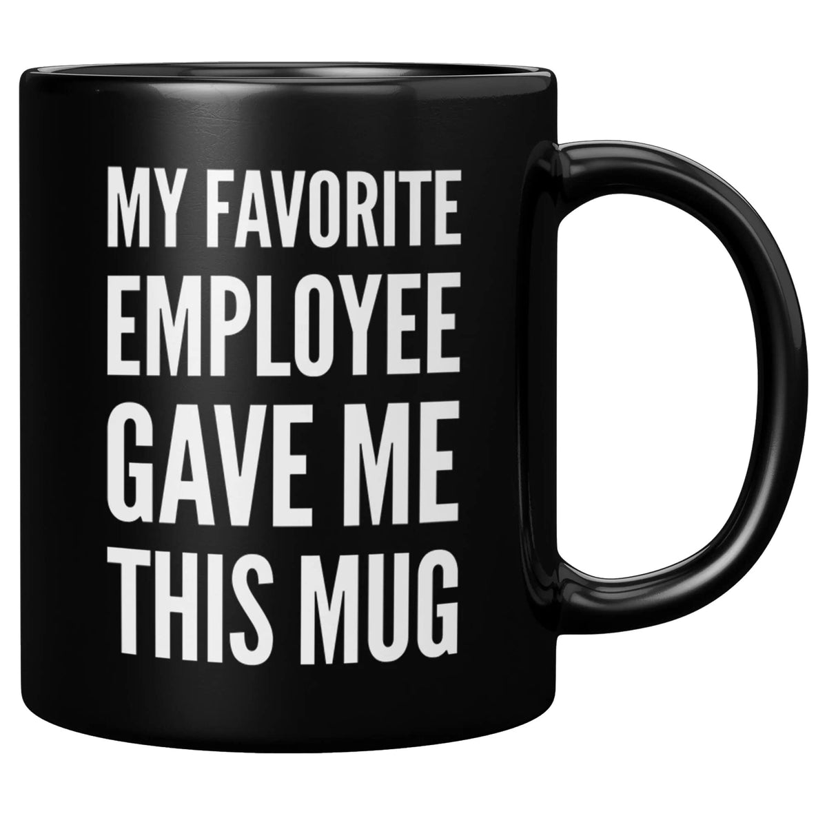 Panvola My Favorite Employee Gave Me This Mug Funny Boss Gifts From Employees Coworker Gifts To Employer Novelty Drinkware Ceram