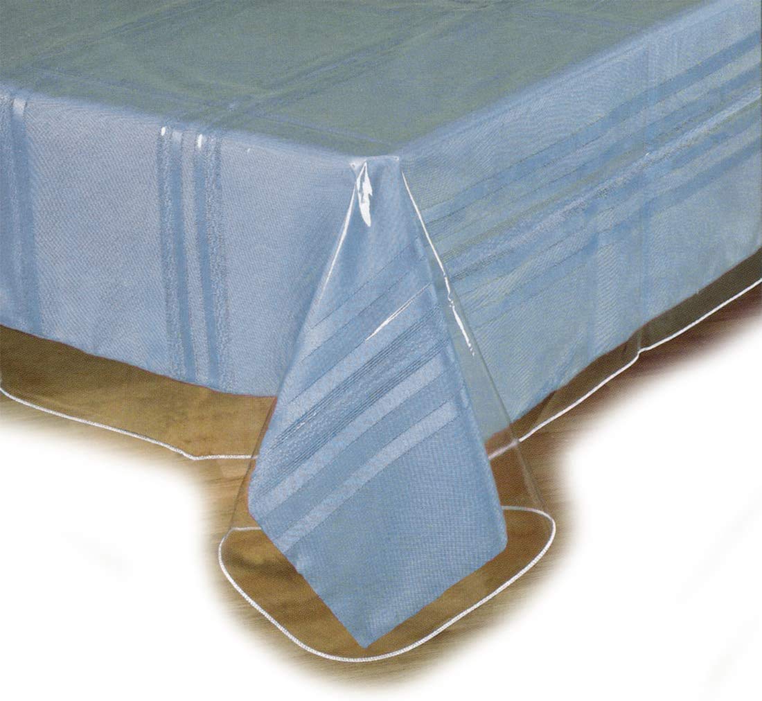 Sofinni Clear Plastic Tablecloth Protector, Table Cloth Vinyl (54'' X 72'')