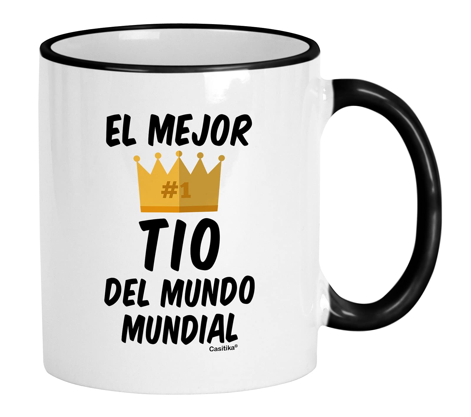 Casitika Regalo Para Tio. El Mejor Tio Del Mundo Mundial 11 Oz Mug. Cup For Latin Or Mexican Uncle.