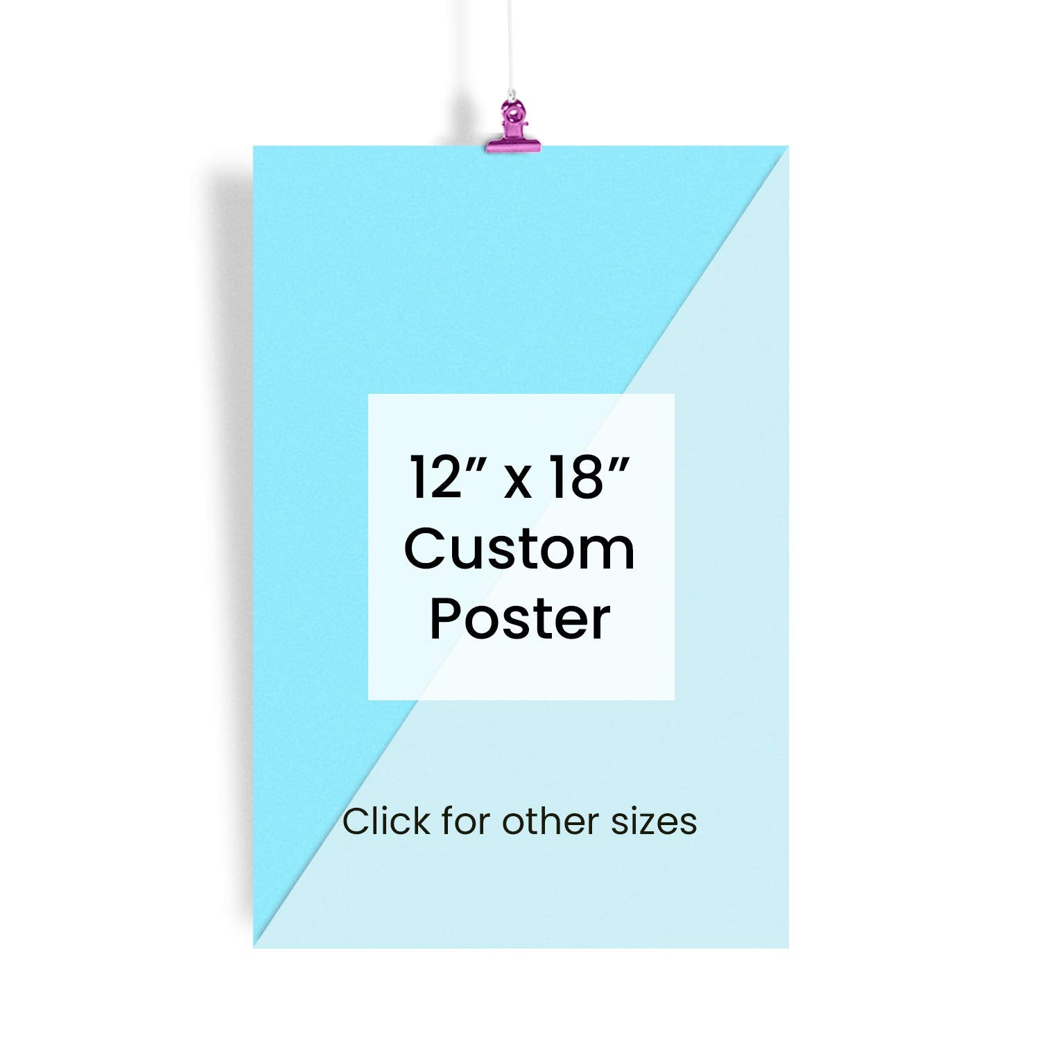 Ezposterprints - Upload Your Image/Photo - Custom Personalized Photo To Poster Printing, Wall Art Prints - (12 X 18 Inches)
