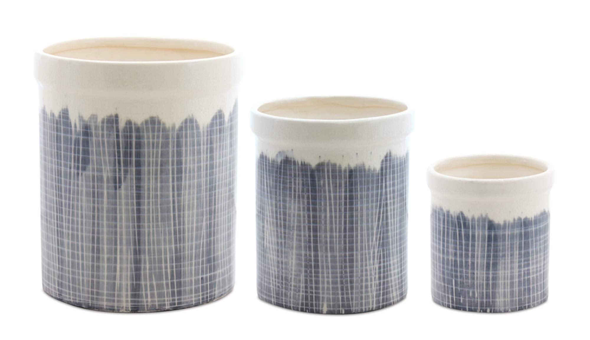 Melrose Terra Cotta Crock Set of 3