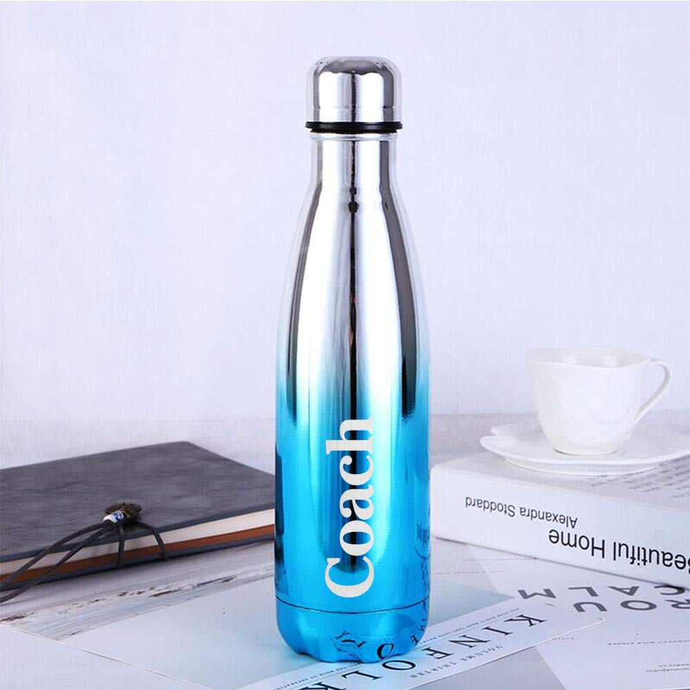 Personalized Insulated Water Bottle Vacuum Flask | Stainless Steel | 12 Hours Hot & 24 Hours Cold 500Ml / 17Oz | Bottles For Sch