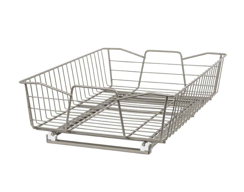 Closetmaid 3087 14-Inch Wide Cabinet Organizer, Nickel