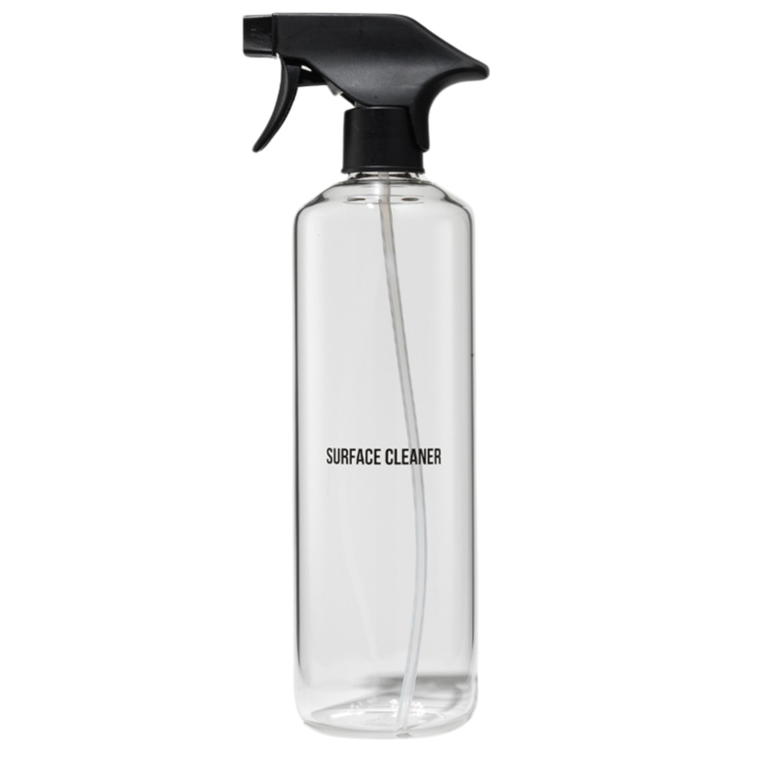 Public Goods Empty Glass Spray Bottle for Multi-Surface Cleaner | Refillable Spray Bottle for Cleaning | Made with Borosilicate 