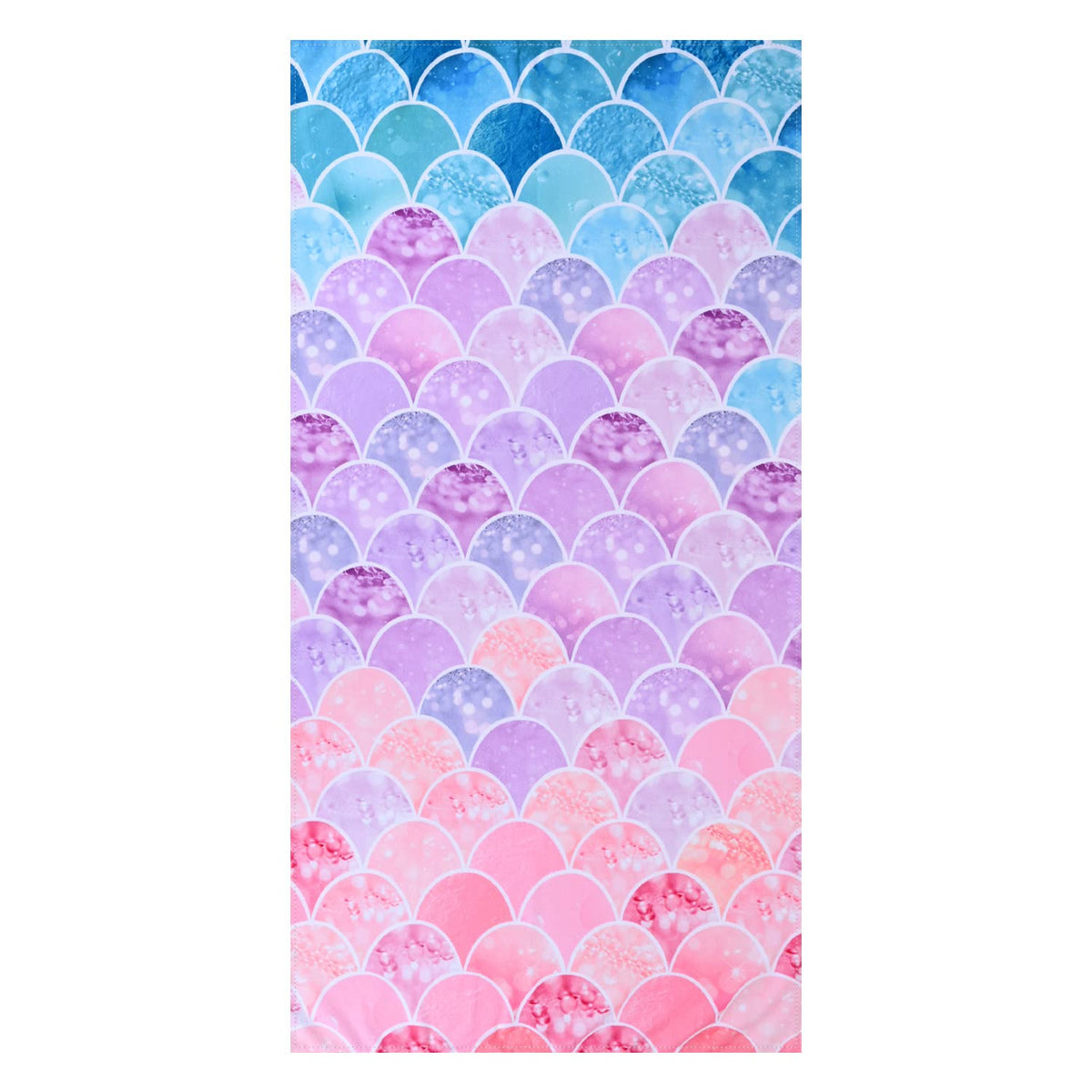 Livilan Little Mermaid Beach Towel, 30'' X 60'' Soft Microfiber, Quick Dry, Absorbent, Sand Free, Lightweight For Kids, Girls, W