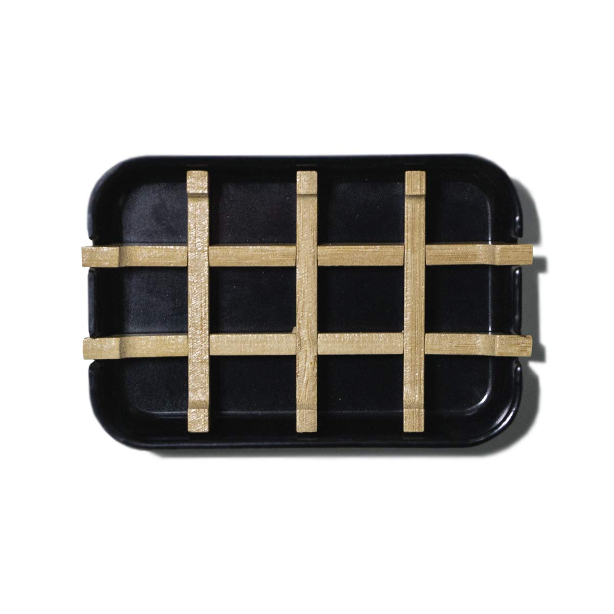 Alder New York Plant Fiber Soap Dish (Black)