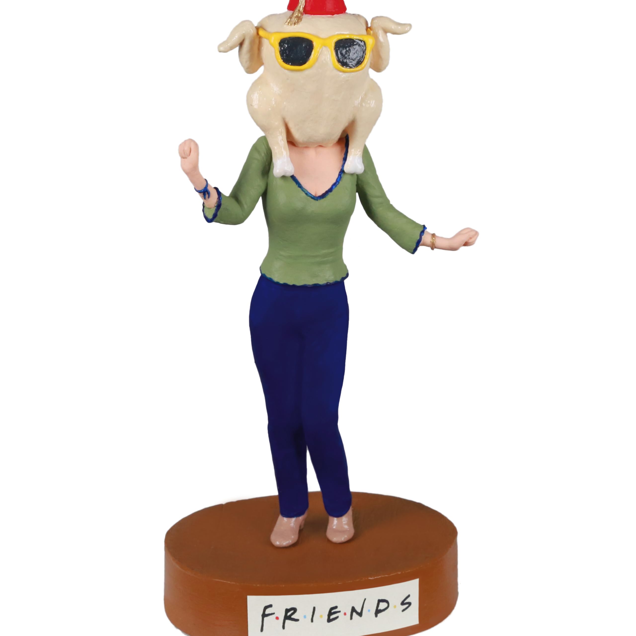 Hallmark Keepsake Christmas Ornament, Friends The One with All The Thanksgivings with Sound, Friends TV Show Gifts