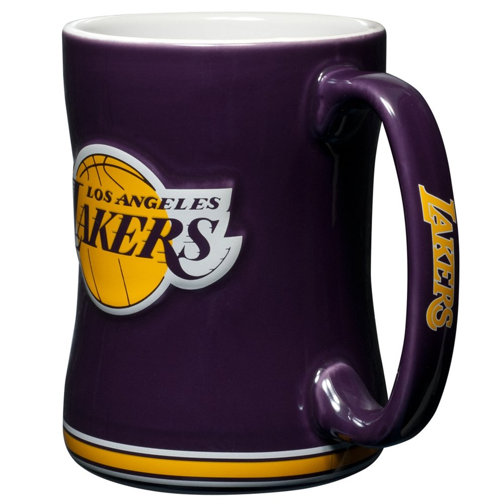 Boelter Brands Nba Los Angeles Lakers 276606 Coffee Mug, Team Color, 14 Oz