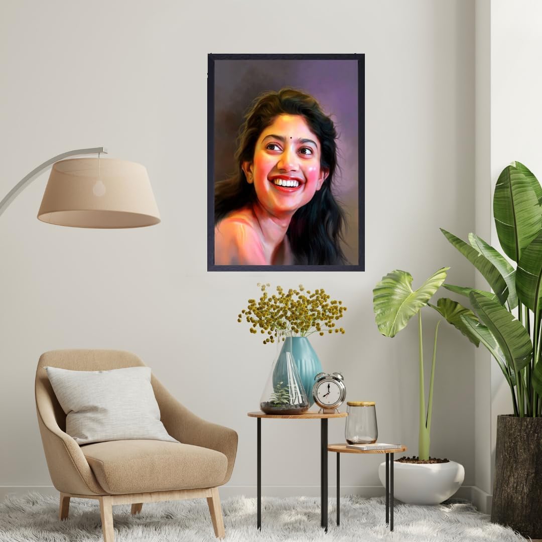 Vsk Sketch Digital Handmade Oil Painting Gift | Customised Photo Frame | Customized Digital Painting | Oil Painting Photo Frame