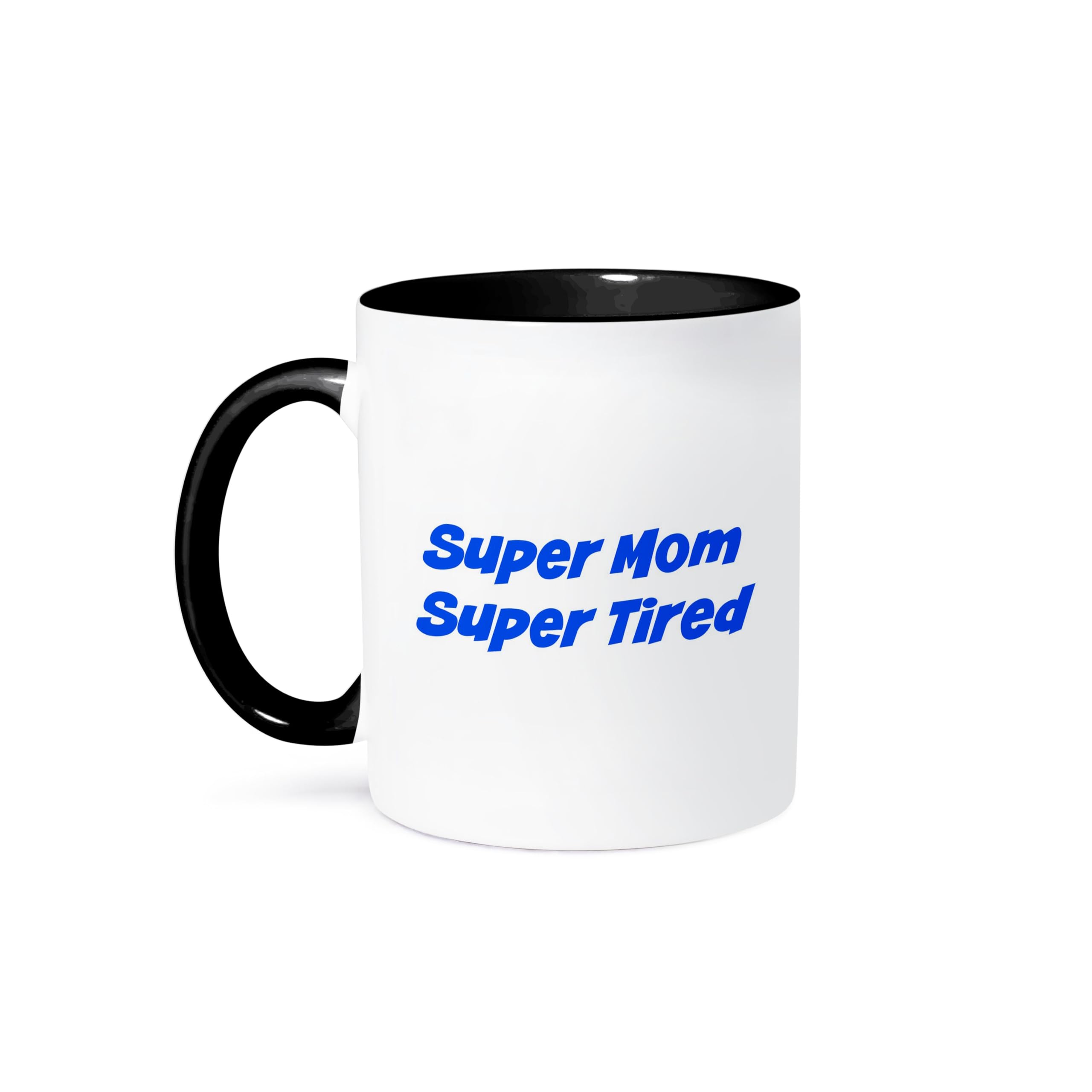 3dRose Mom Everything I Know About Being Awesome I Learned From You Two Tone Black Mug, 11 oz